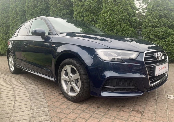 Audi A3 cena 86900 przebieg: 70500, rok produkcji 2019 z Przemków małe 407